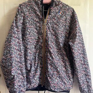 K-WAY Reversible Windbreaker Full-Zip Jacket